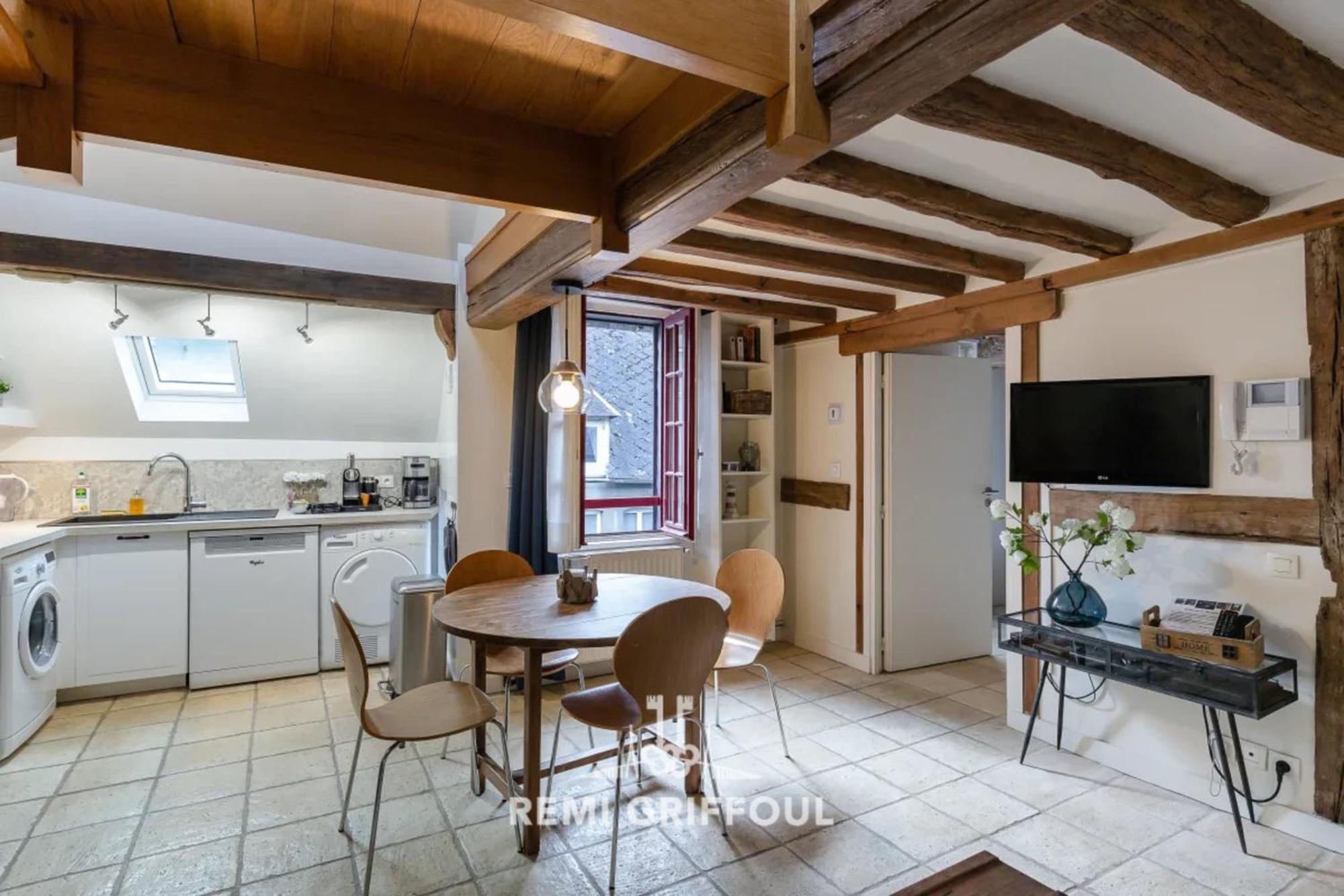 L'Escalier D'H - Duplex 3 In The City Center - Normand Charm - Family Stay Honfleur Eksteriør billede